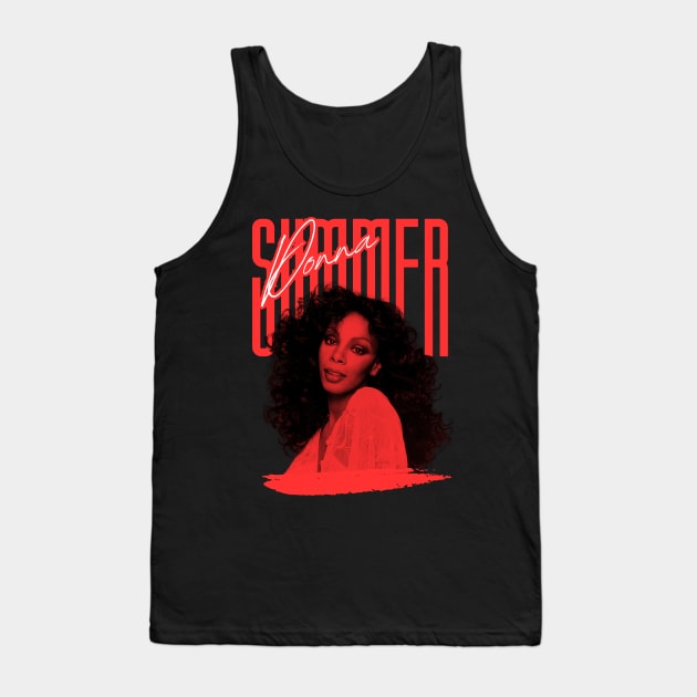 Donna summer///original retro fan art Tank Top by DetikWaktu